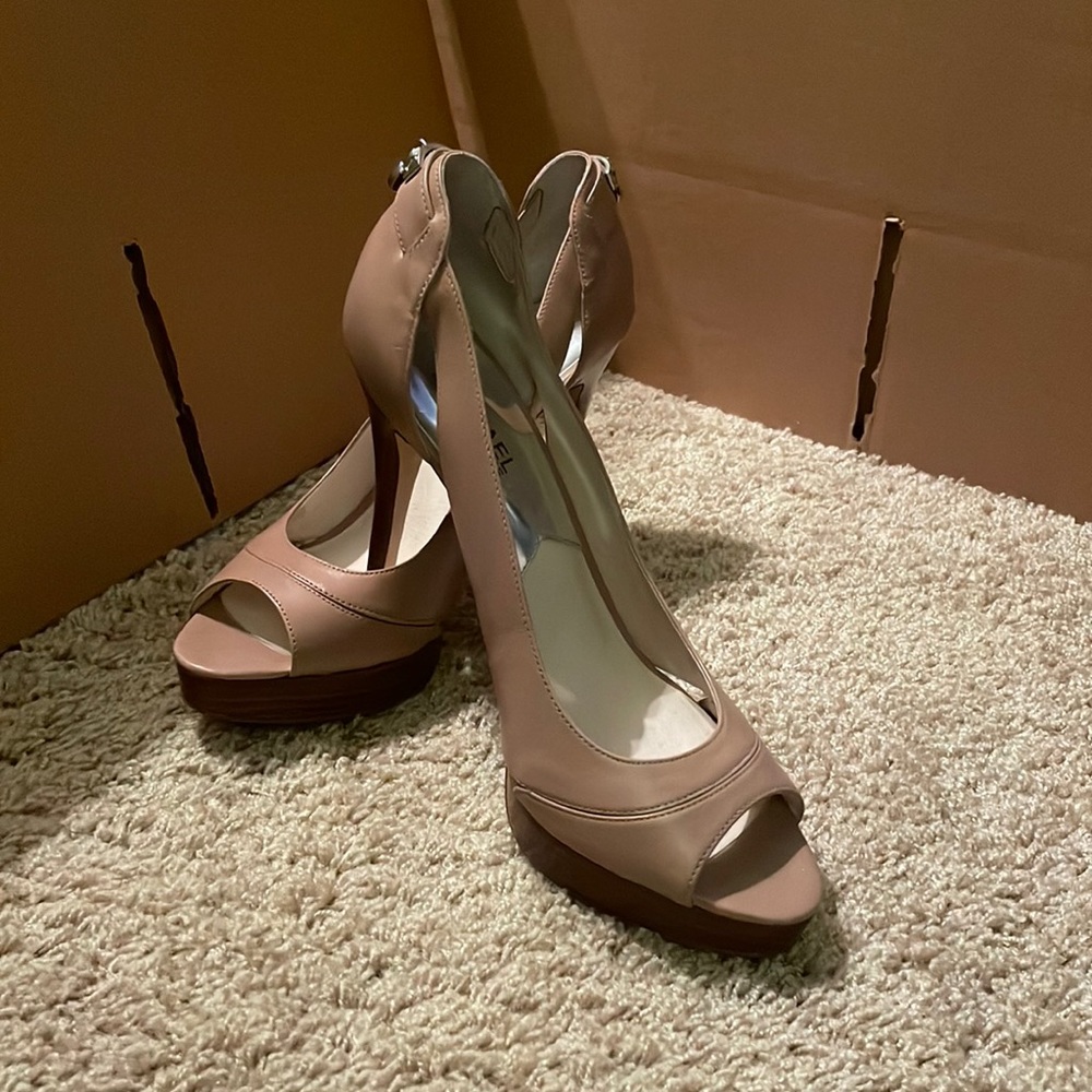 Michael Kors Peep Toe 5” Heels